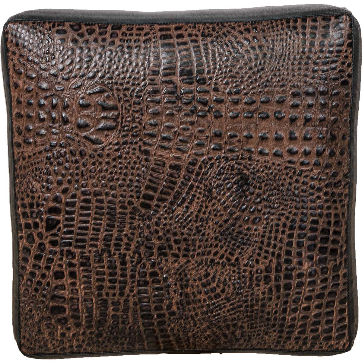 Twisted Leather Barstool