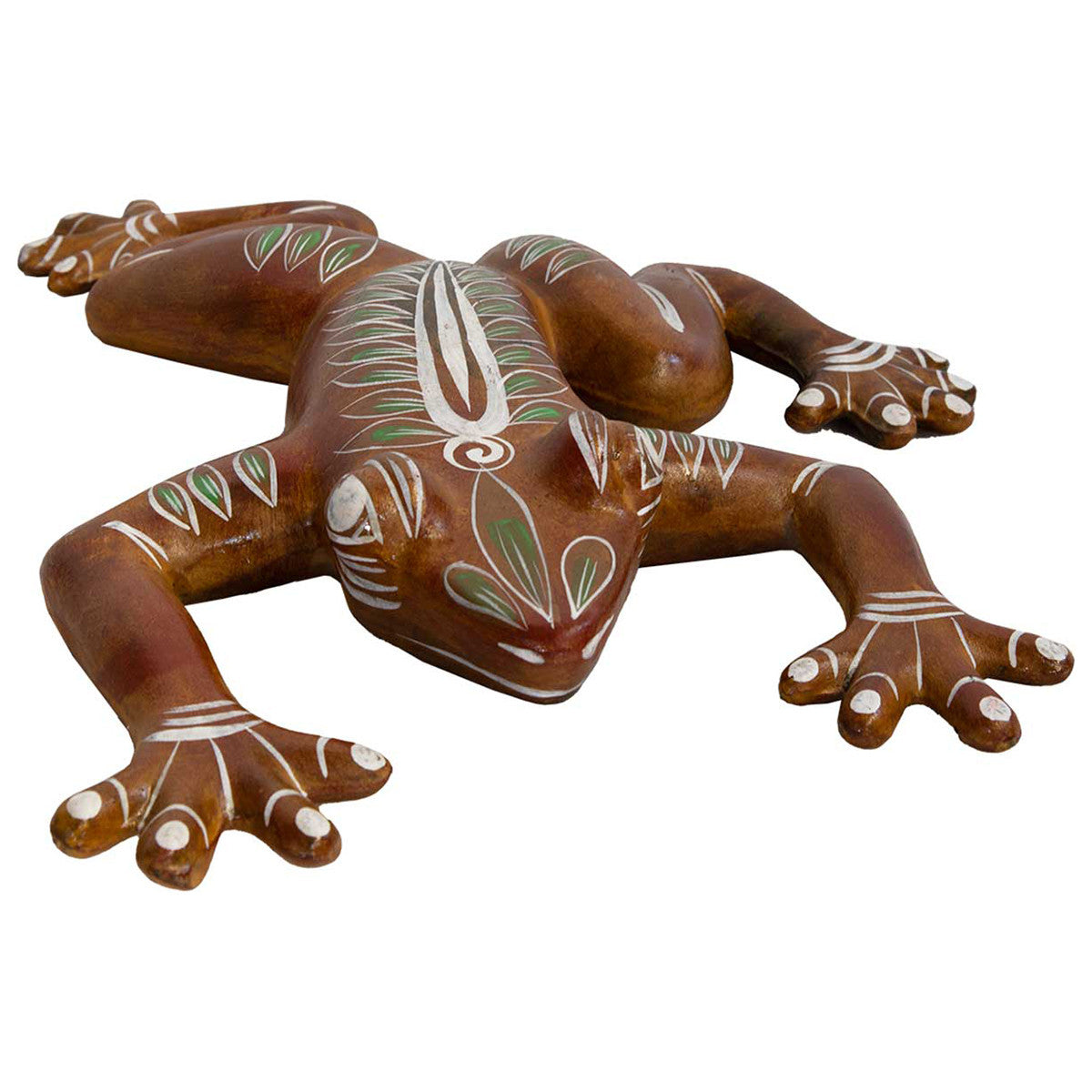 Fiesta Clay Frog Sculpture