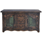 Desert Ember Sideboard - Croc Panels