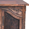 Desert Ember Sideboard - Cowhide Panels