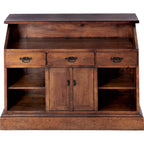 Tombstone Hand Carved Wood Bar
