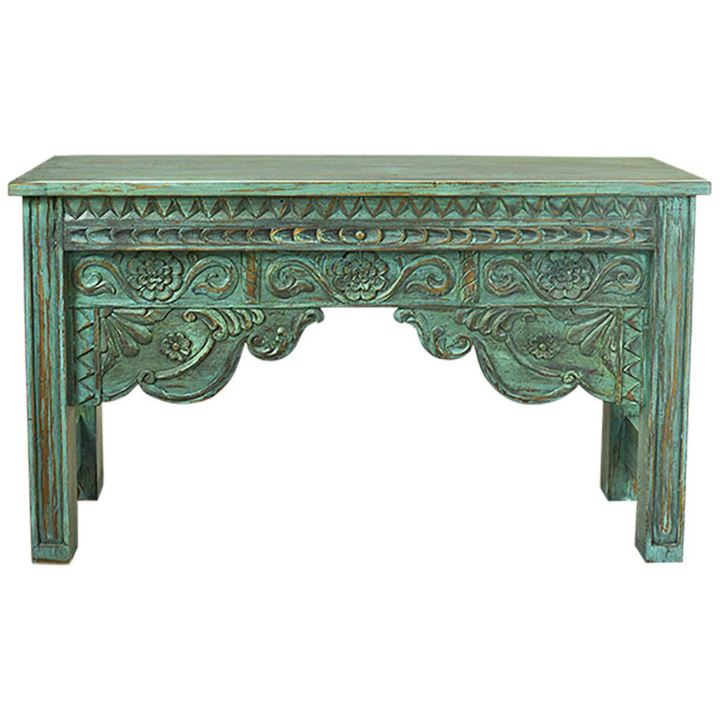 Elisa Carved Console Table