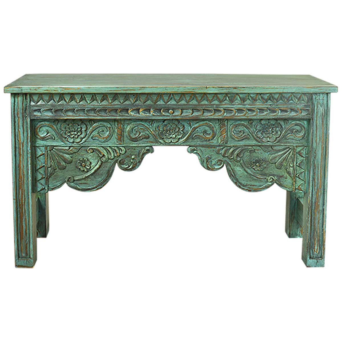 Elisa Carved Console Table