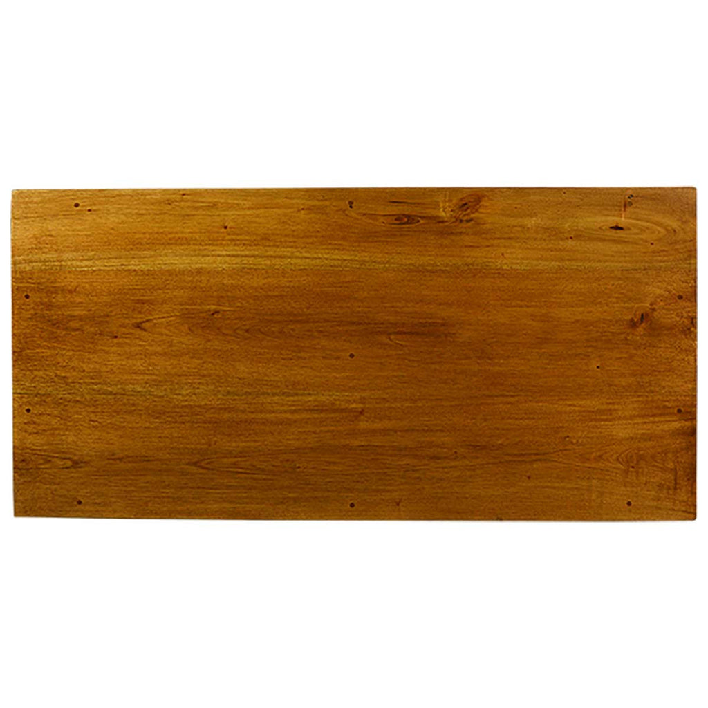 Casper Desk with Hand Carved Panels