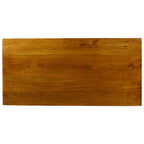 Casper Desk with Hand Carved Panels