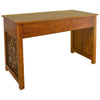 Casper Desk with Hand Carved Panels
