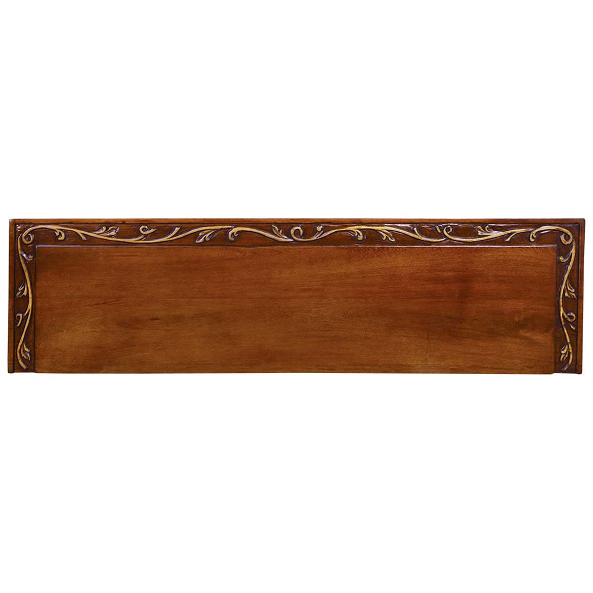 Rustler Hand Carved Console Table with Spur Drawer Pulls