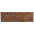 Lewiston Carved Console Table - Turquoise