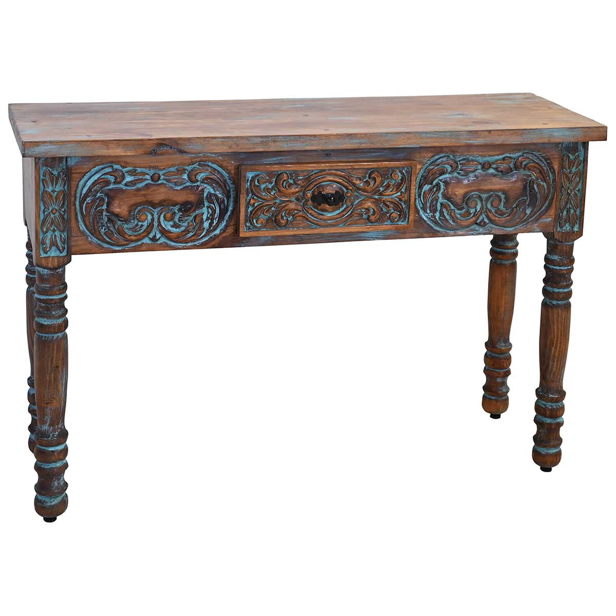 Lewiston Carved Console Table
