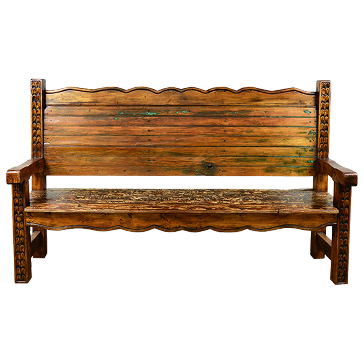 Helena Reclaimed Wood Bench
