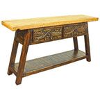 La Pluma Console - Coffee Finish