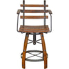 Tequila Slat Barstool