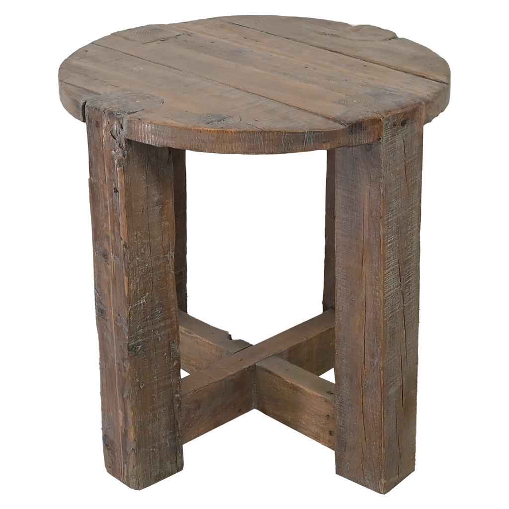 Rustic End Table