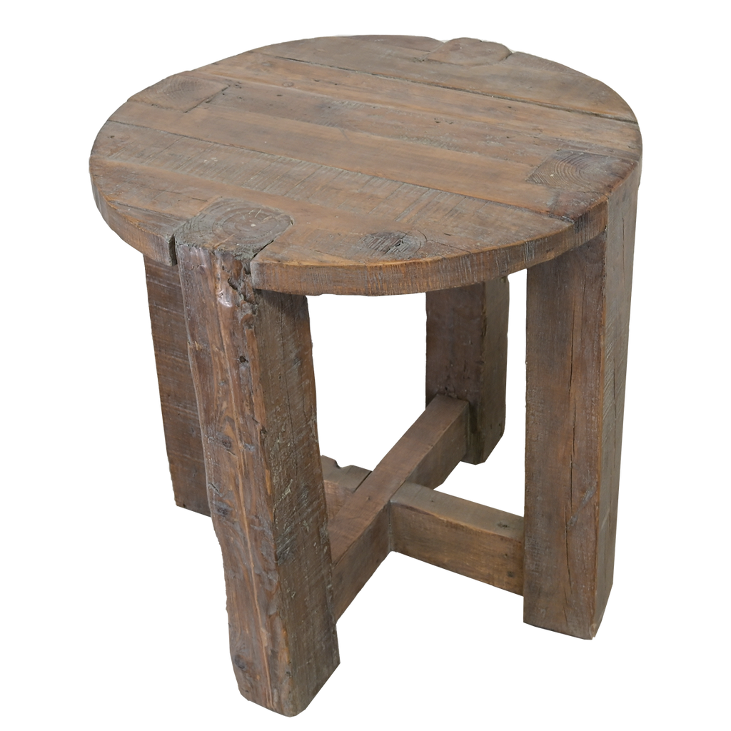 Rustic End Table