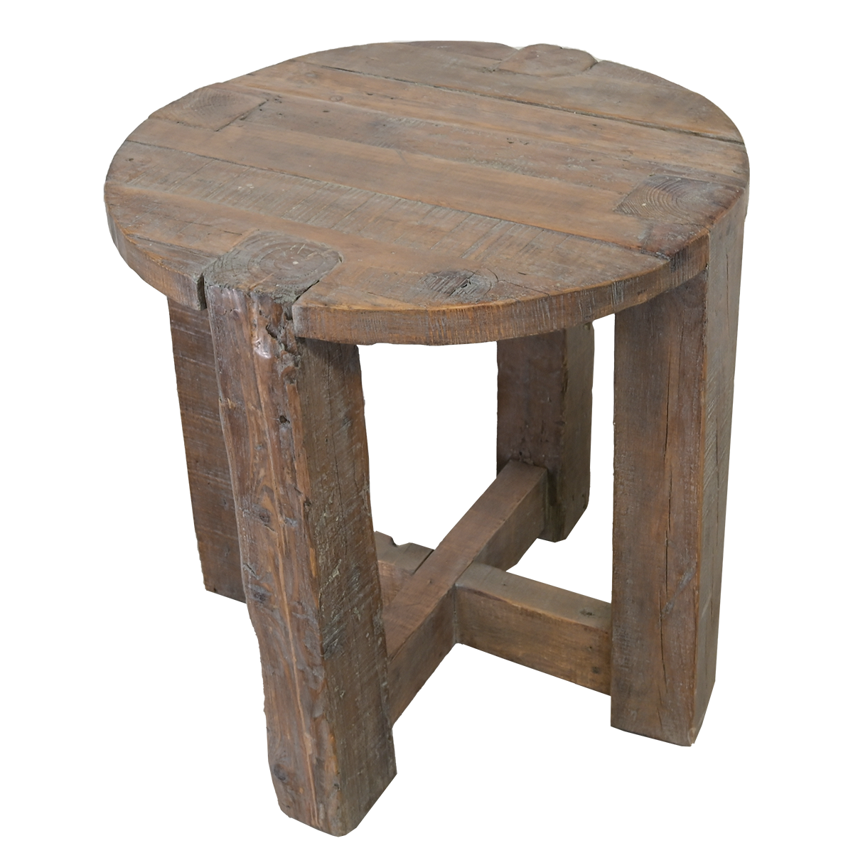 Rustic End Table