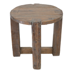 Rustic End Table