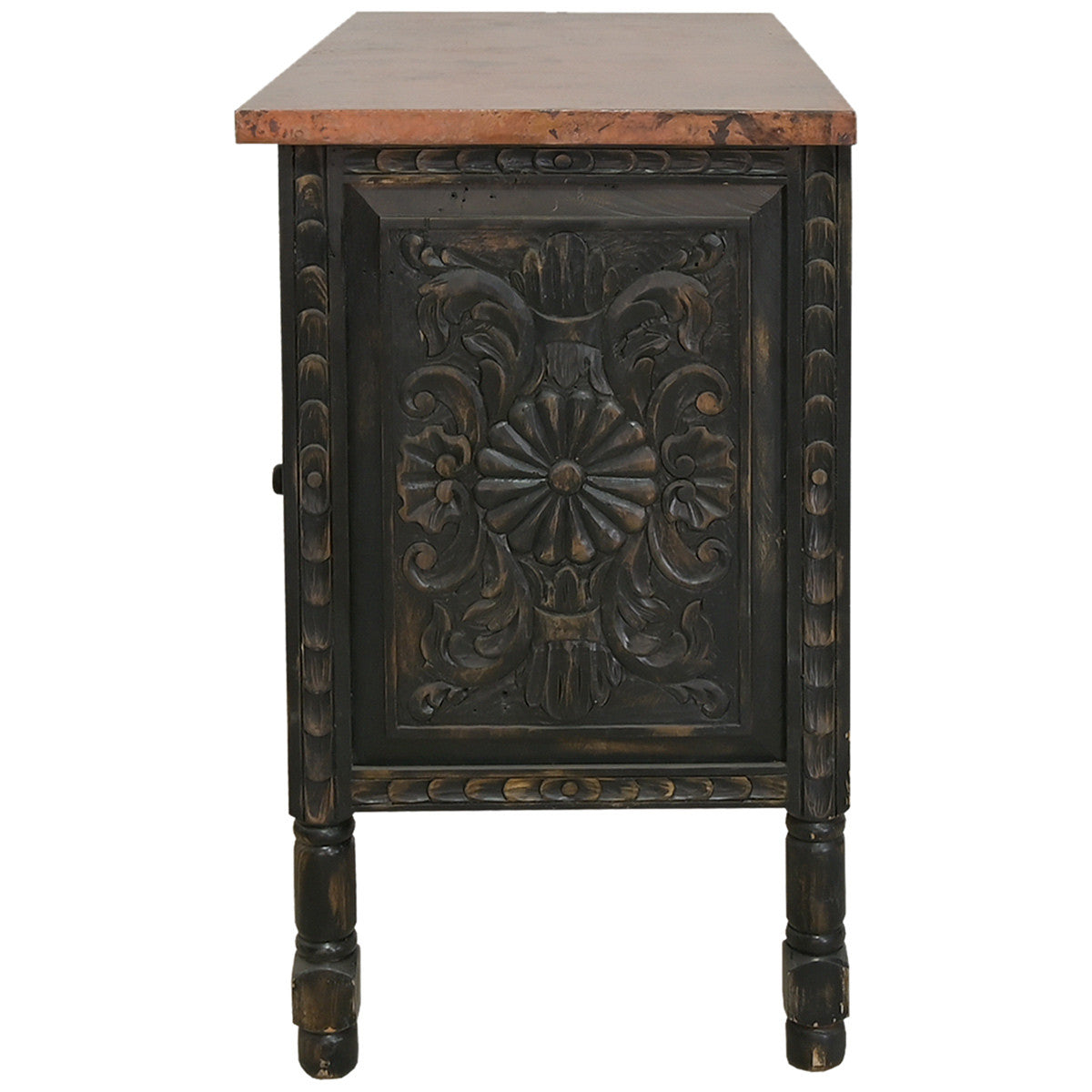 Scrolled Frontier Cabinet