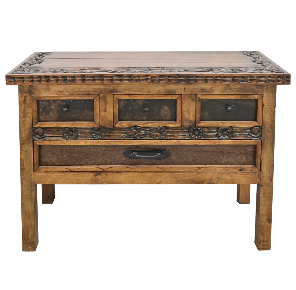 Desert Flower Natural Cabinet