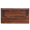 Rustic Ranch Cowhide Bar Cabinet