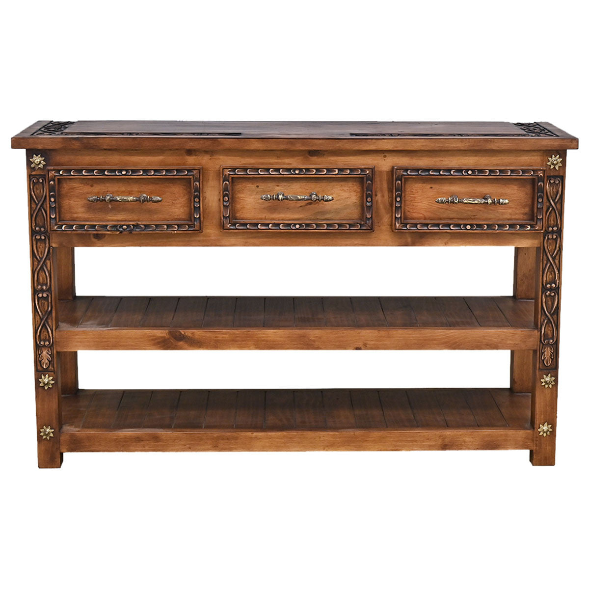 Rosemont Carved Console Table