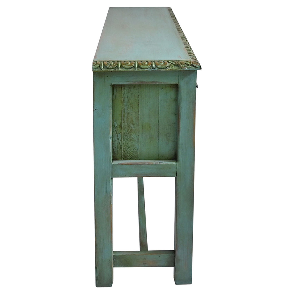 Bremerton Console Table - Turquoise