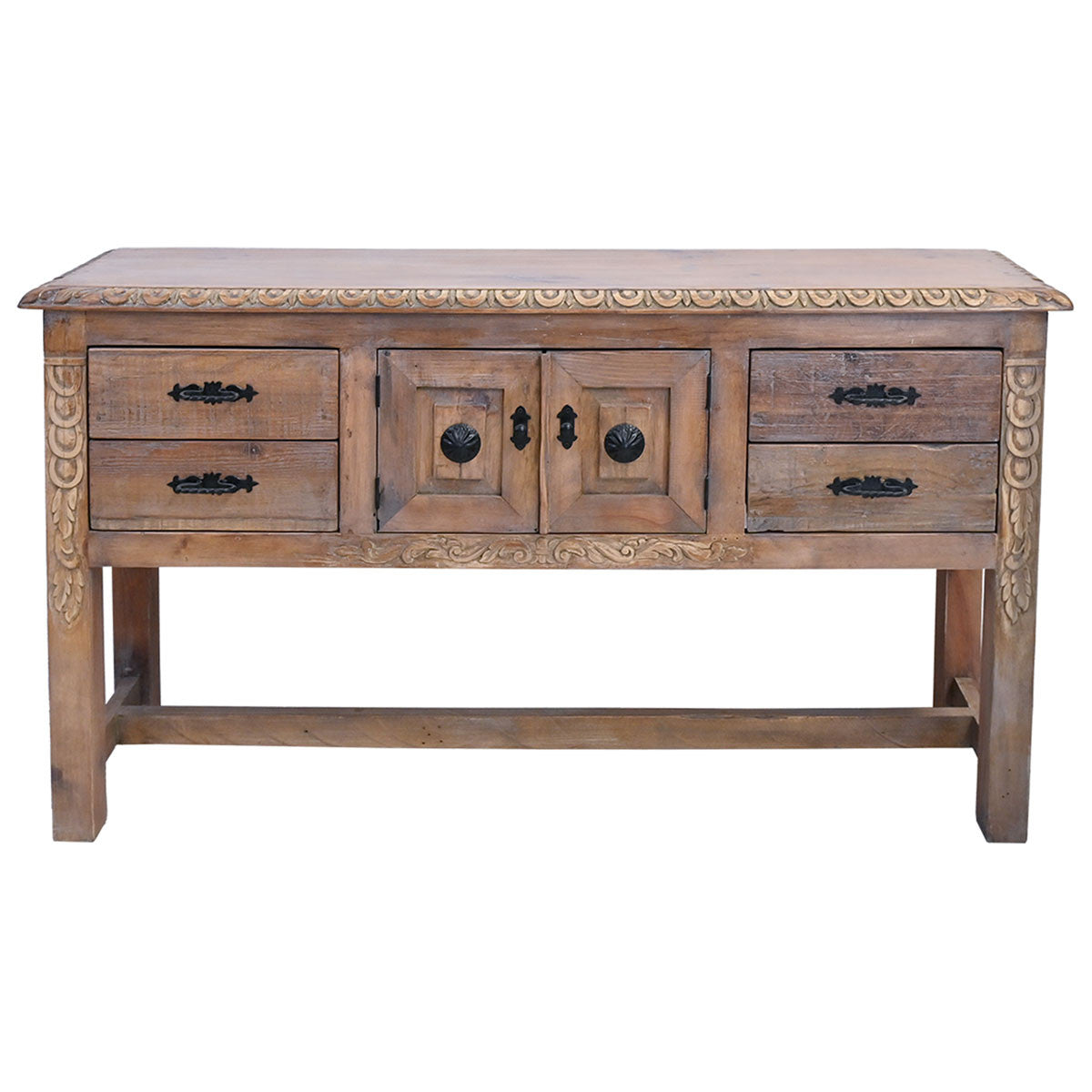 Bremerton Console Table - White Wax