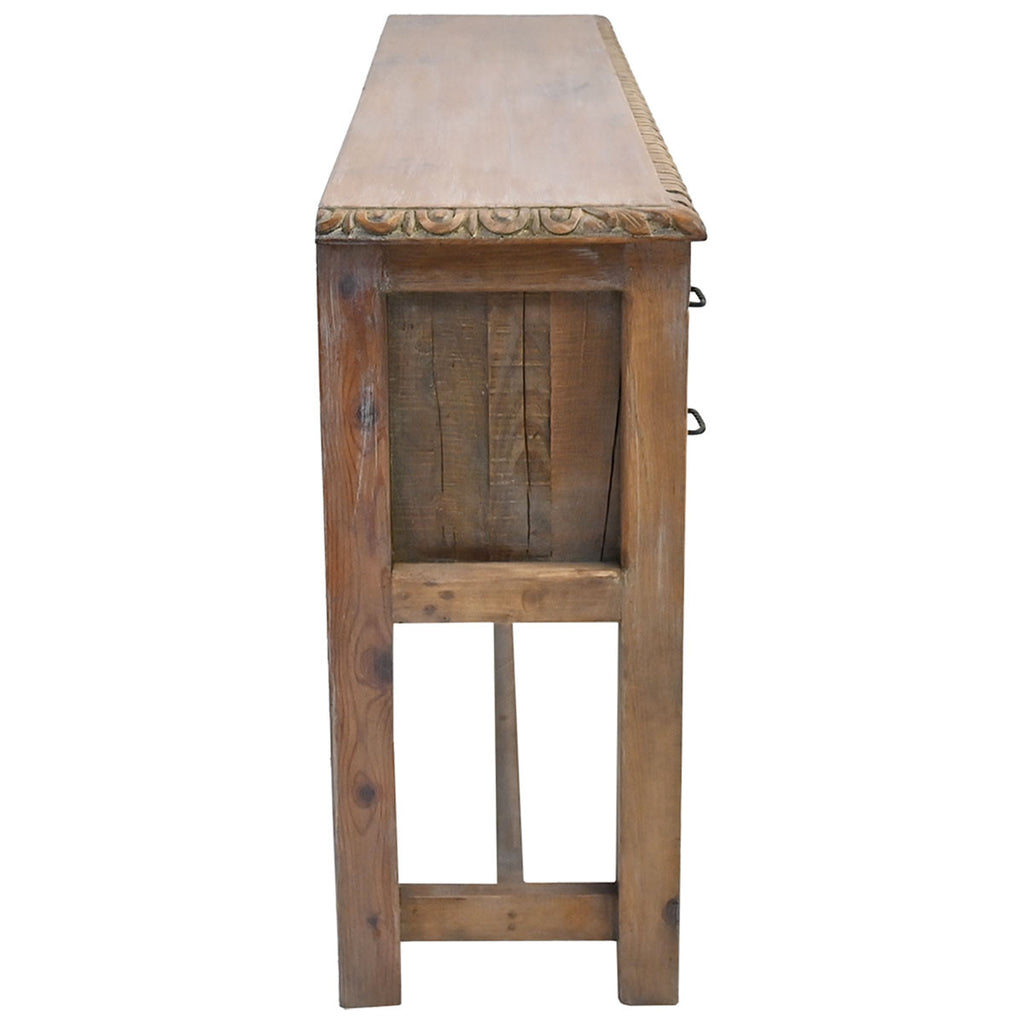 Bremerton Console Table - White Wax