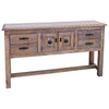 Bremerton Console Table - White Wax