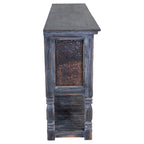 Douglas Carved Buffet with Metal Panels