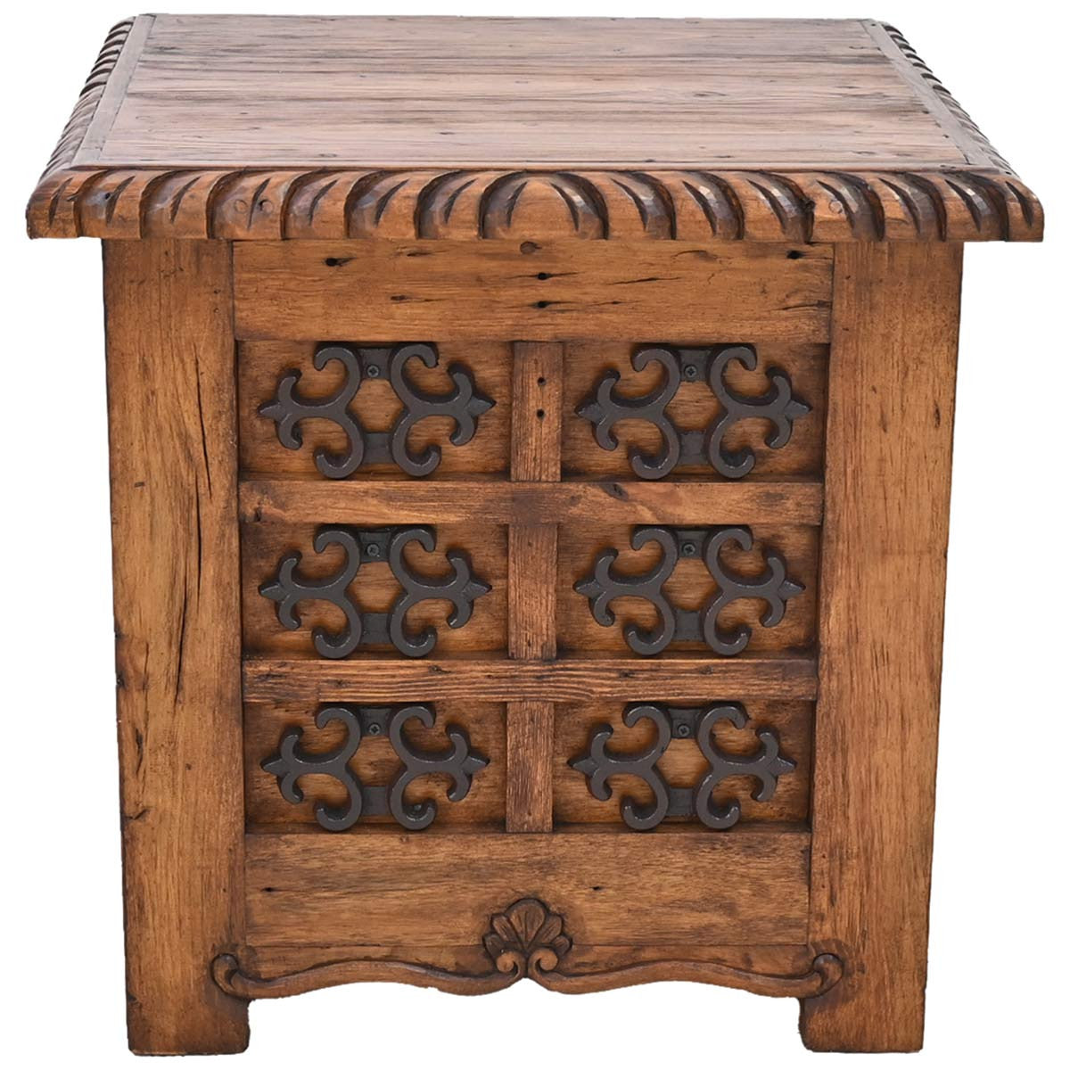 Old World Lodge Side Table