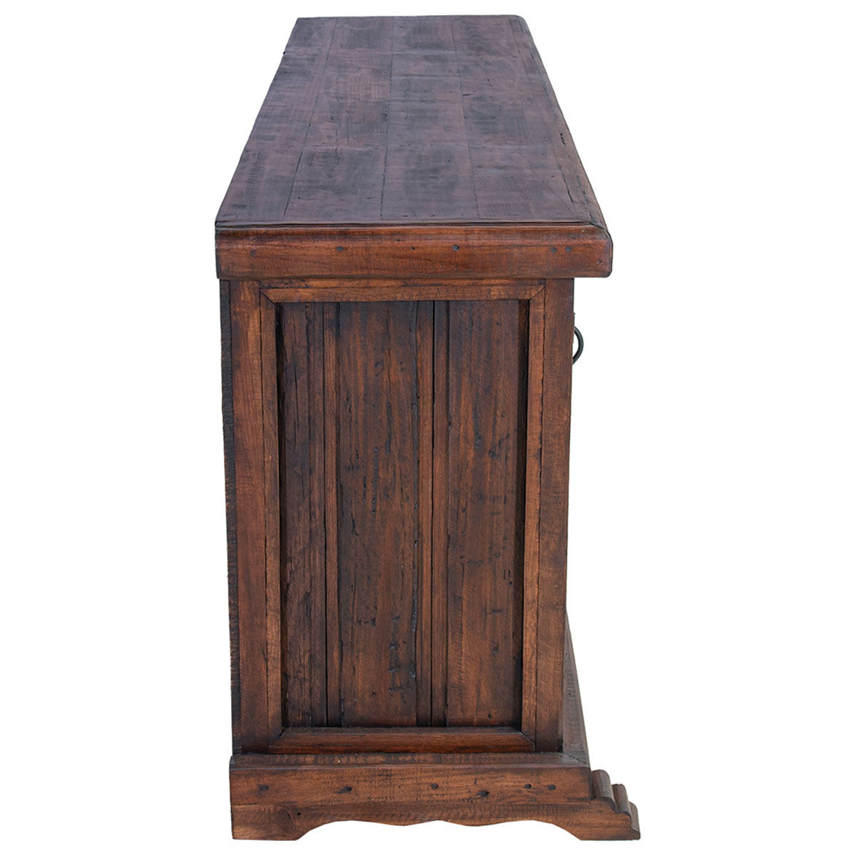 County Line Carved Sideboard - Rich Brown