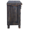 Snohomish Carved Cabinet - Black