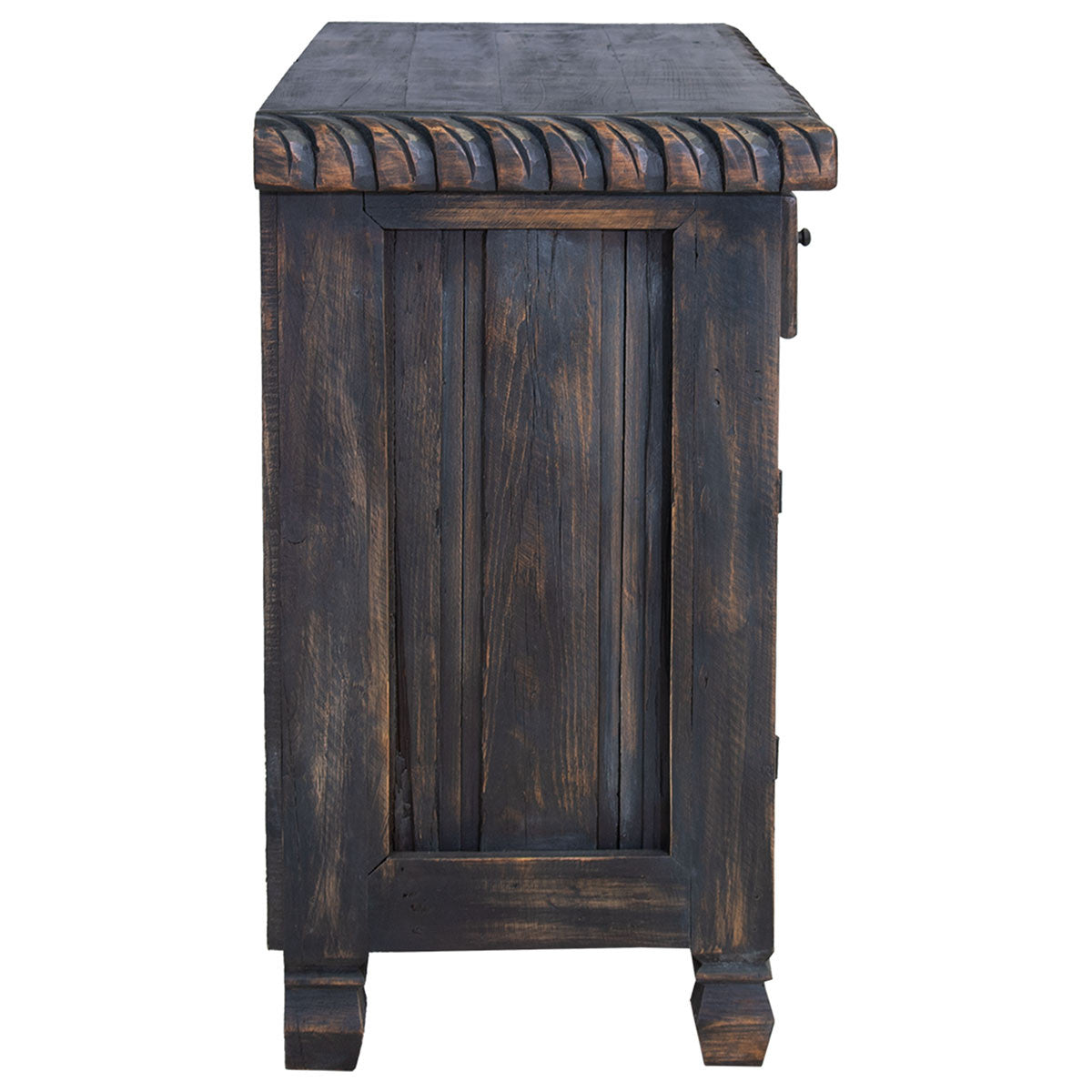 Snohomish Carved Cabinet - Black
