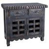 Snohomish Carved Cabinet - Black