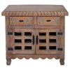 Snohomish Carved Cabinet - Natural