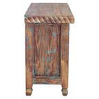 Lake Tahoe Carved Cabinet