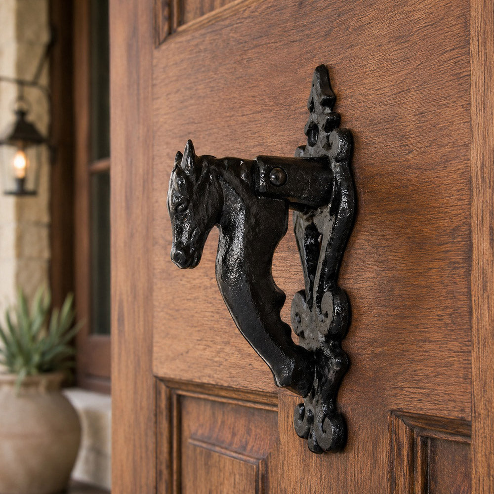 Midnight Horse Doorknocker