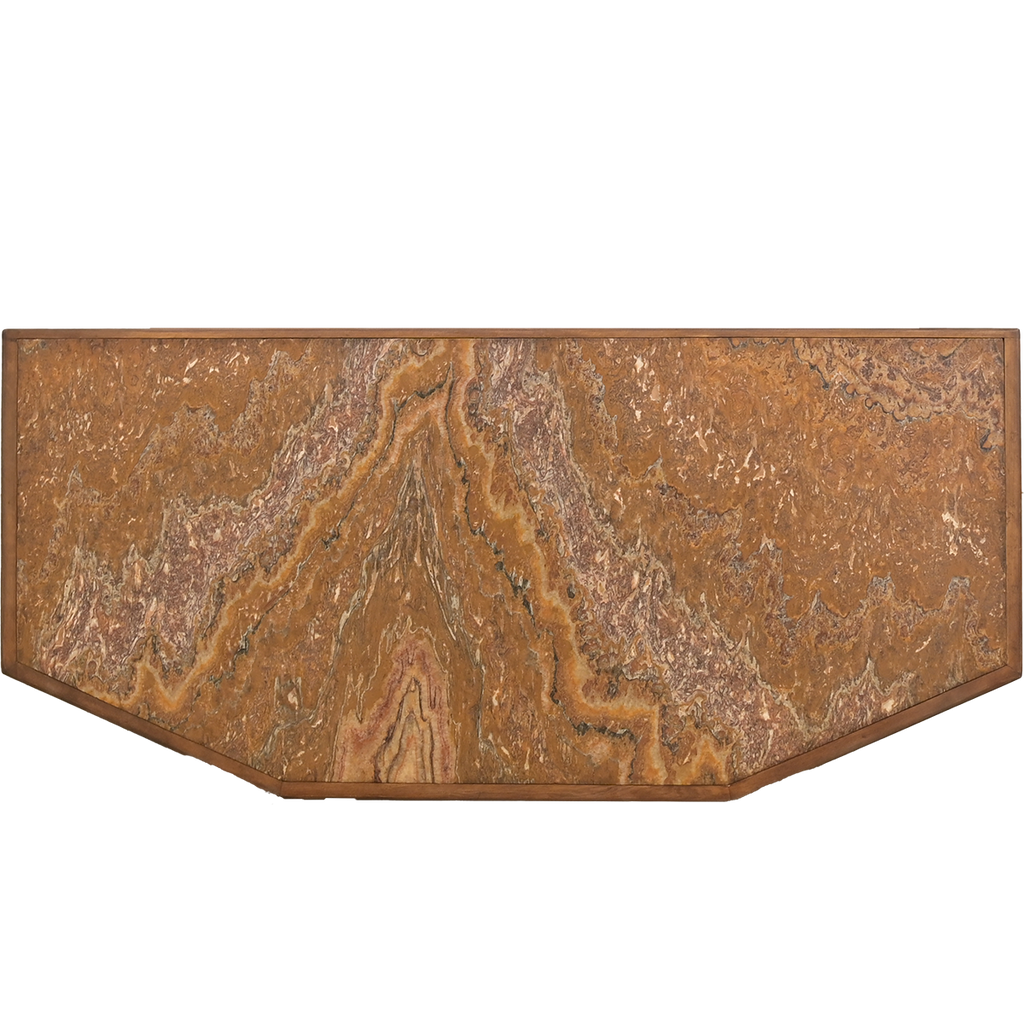Marble & Leather Desk