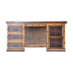 Marble & Leather Desk