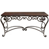 Laredo Copper Sofa Table - 72 Inch