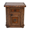 Texas Star Cowhide Night Stand