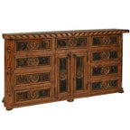 Texas Star Cowhide 84 Inch Dresser