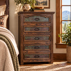 Capitel Copper Tiered Chest