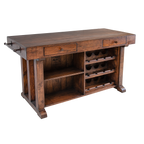 Abilene Rustic Kitchen Island