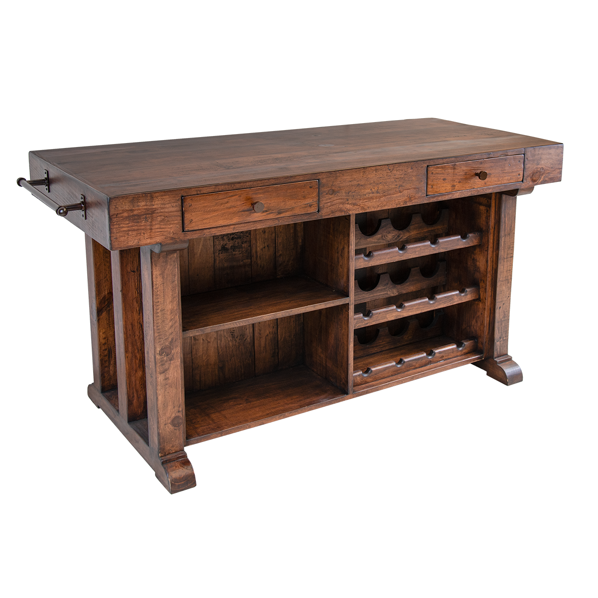 Abilene Rustic Kitchen Island