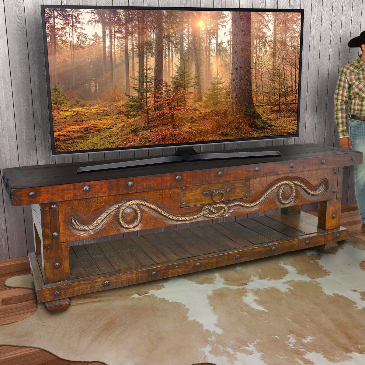 Saddleback Ranch TV Stand