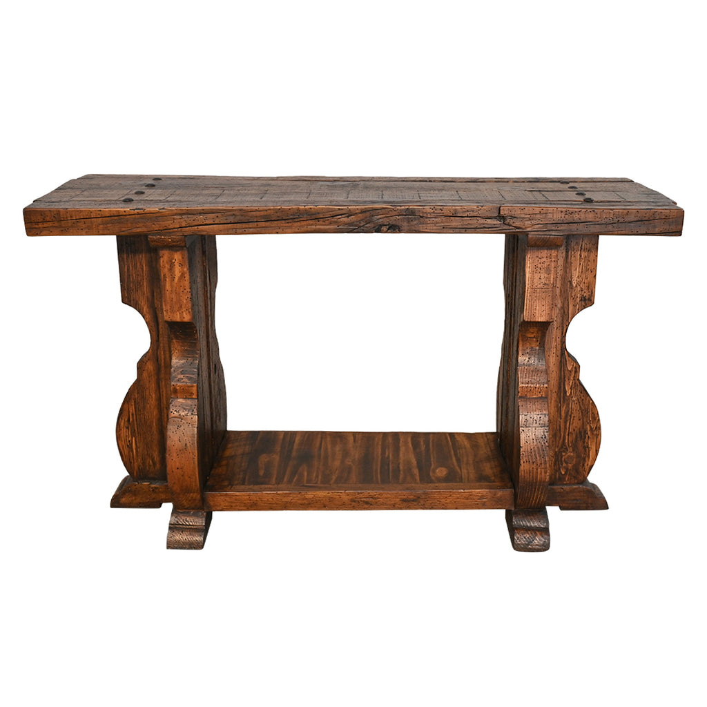Topeka Pedestal Sofa Table