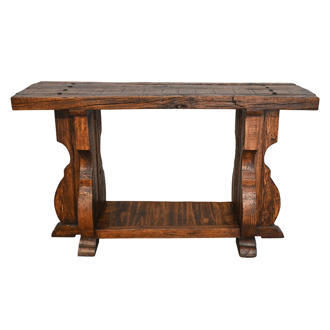 Topeka Pedestal Sofa Table