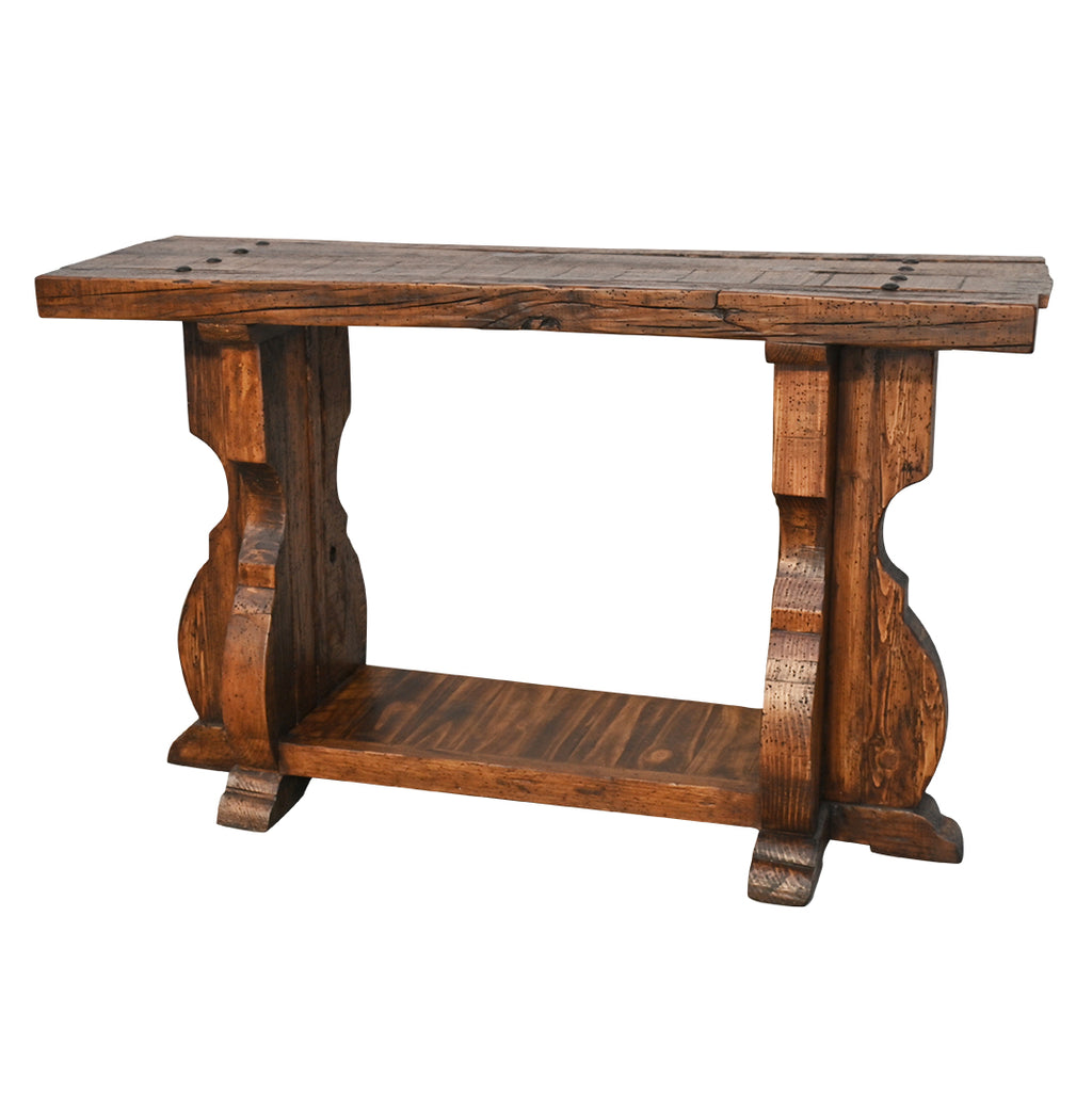 Topeka Pedestal Sofa Table