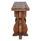 Topeka Pedestal Sofa Table